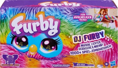 Furby Dj Muzyczny Interaktywny Pluszak Ze Światłami I Grami 5 J.niemiecki NOWY