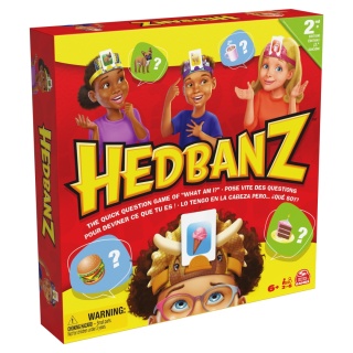 Gra planszowa Kim jestem? Spin Master Hedbanz Core J.niemiecki POWYSTAWOWY