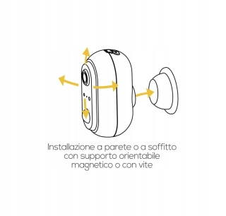 Kamera zewnętrzna Beghelli Wifi, FullHD Po zwrocie