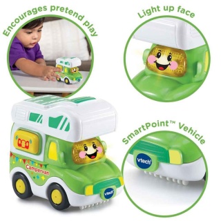 Samochód kempingowy Toet Vtech Toot-Toot Drivers Campervan j.niemiecki POWYSTAWOWY