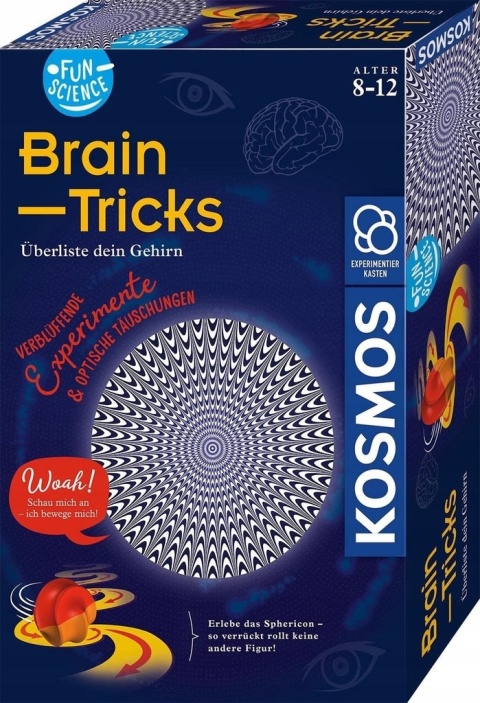 Zestaw zabawek Kosmos Sztuczki Mózgowe Brain Tricks j.niemiecki POWYSTAWOWY