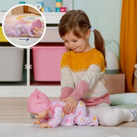 BABY born Interaktywna Lalka EMILY Walk with Me 43 cm nauka chodzenia NOWY