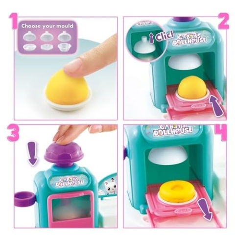 Cukiernia Ciastolina Kuchnia Gabby Gabby's Dollhouse CANAL TOYS NOWY