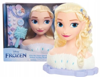 Disney Kraina Lodu 2 Deluxe ELSA głowa do stylizacji