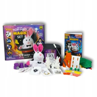 Gra planszowa dla dzieci Magic Top Hat Magic Set 150 trików NOWY