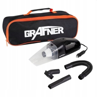 Ręczny odkurzacz samochodowy 12V Grafner AS10891 Nowy