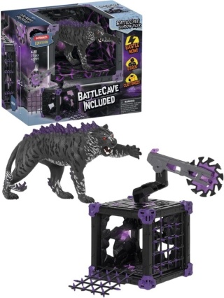 Schleich Eldrador Creatures - Jaskinia bitewna BattleCave + Tygrys z Cienia 42739 POWYSTAWOWY