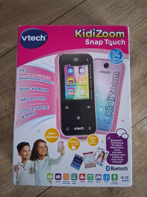 Aparat fotograficzny dla dzieci Vtech Snap Touch Różowy