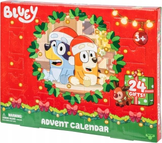 Bluey kalendarz adwentowy Boże Narodzenie