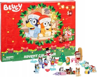 Bluey kalendarz adwentowy Boże Narodzenie
