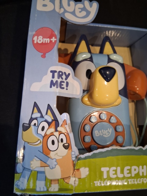 Bluey telefon interaktywny dżwięki