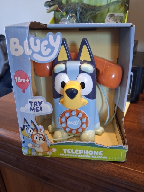 Bluey telefon interaktywny dżwięki
