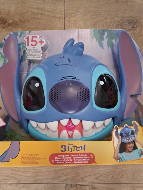 DISNEY STITCH Talking Mask Mówiąca maska 25 dźwięków PO ZWROCIE