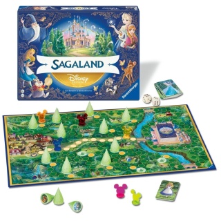 Disney Sagaland - gra rodzinna dla dzieci w wieku od 6 lat J.NIEMIECKI NOWY