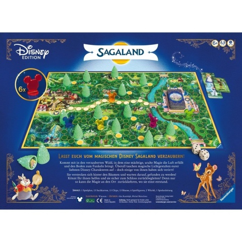 Disney Sagaland - gra rodzinna dla dzieci w wieku od 6 lat J.NIEMIECKI NOWY
