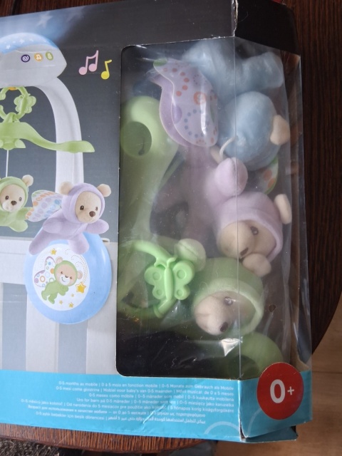 FISHER PRICE KARUZELA Z MISIAMI PROJEKTOR CDN41