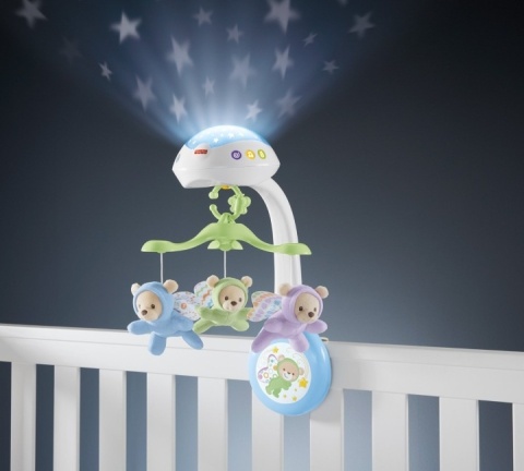 FISHER PRICE KARUZELA Z MISIAMI PROJEKTOR CDN41