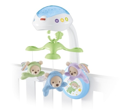 FISHER PRICE KARUZELA Z MISIAMI PROJEKTOR CDN41