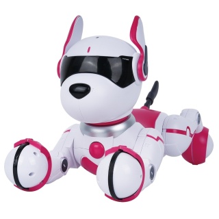 Interaktywny Robo Pies Zdalnie Sterowany Zoey - robi sztuczki Powystawowy