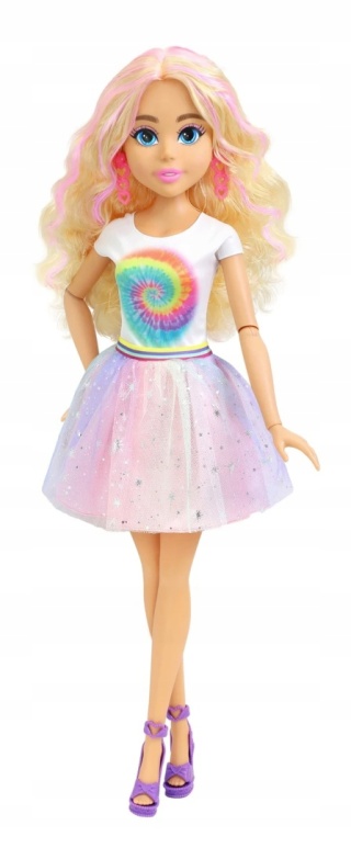 Lalka modowa Dreameez Doll Fashion 70 cm ze spódniczką z brokatem POWYSTAWOWY