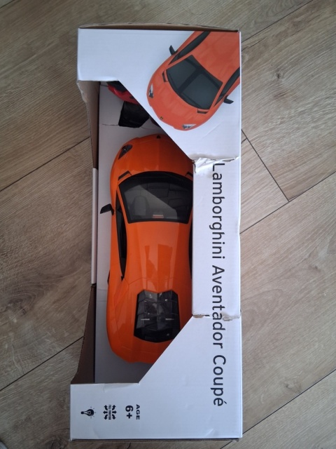 Lamborghini Aventador 1:14 Pomarańczoyw zdalnie sterowany