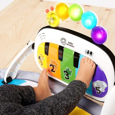 MATA EDUKACYJNA DLA NIEMOWLĄT BABY EINSTEIN KICKIN 4W1 Powystawowy