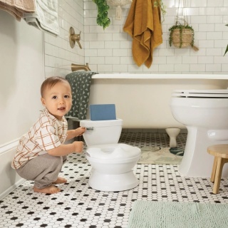 Nocnik interaktywny toaleta dla dzieci INGENUITY My Size Potty biały