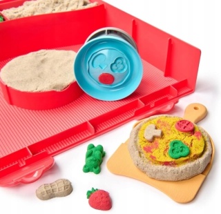 Piasek Kinetyczny Zestaw do pizzy z akcesoriami Making Pizza Kinetic Sand NOWY
