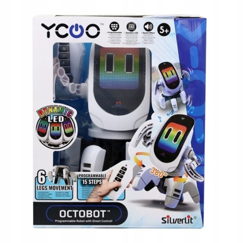 Robot Octobot do programowania SILVERLIT tańczy chodzi 360 stopni PO ZWROCIE