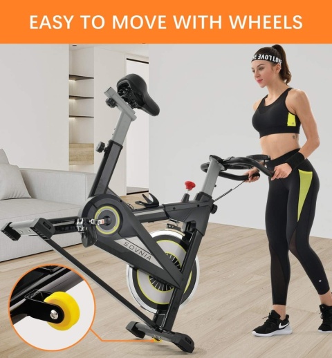 Rower fitness Sovnia z uchwytem na iPada, monitorem LCD Nowy