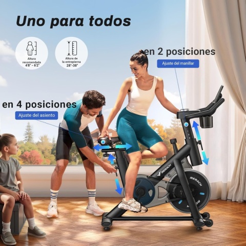 Rower treningowy Merach z elektronicznym monitorem LED Nowy