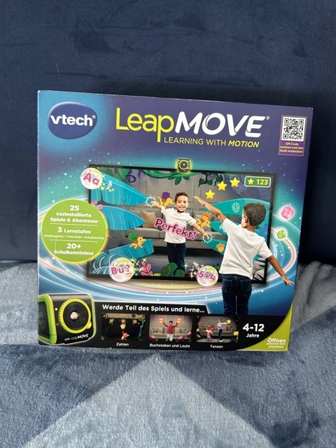 Vtech konsola do gier dla dzieci LeapMOVE od 4 lat język niemiecki
