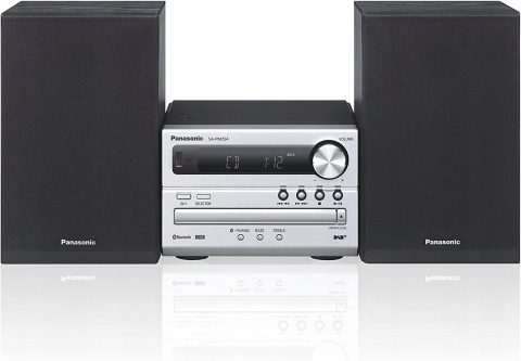Wieża Panasonic SC-PM254EG-S 20W FM DAB+ BT USB CD Powystawowy