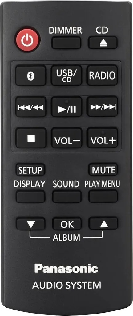 Wieża Panasonic SC-PM254EG-S 20W FM DAB+ BT USB CD Powystawowy