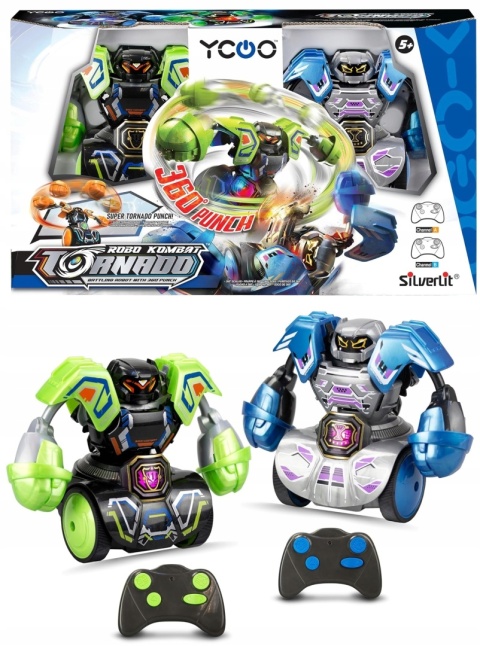 Zdalnie sterowane roboty Silverlit Robo Kombat 2-pak walczące Powystawowy