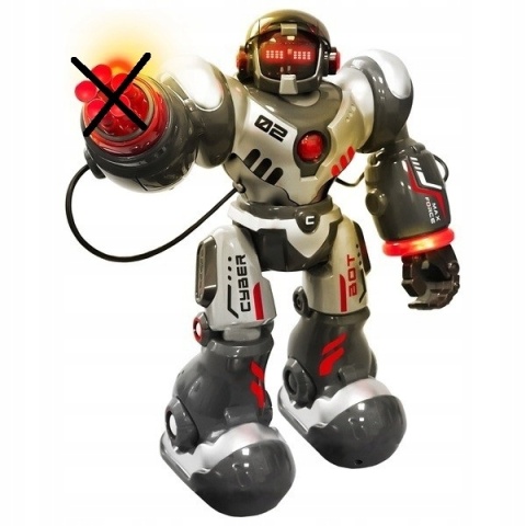 Xtrem Bots Robot zdalnie sterowany Cyberbot Duży 35 cm PO ZWROCIE
