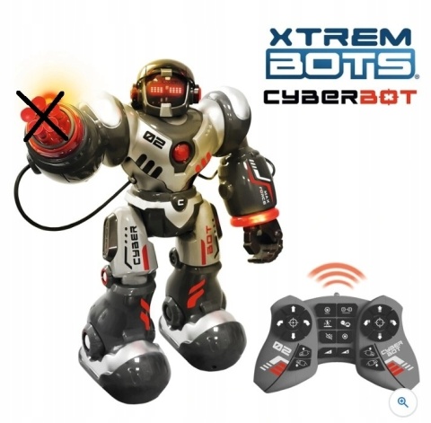 Xtrem Bots Robot zdalnie sterowany Cyberbot Duży 35 cm PO ZWROCIE
