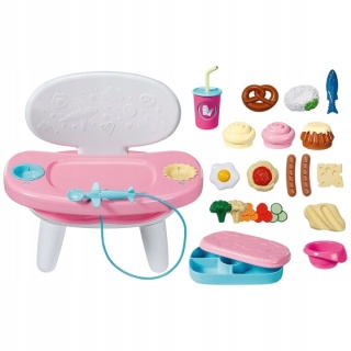 BABY born Interaktywny STOLIK DO KARMIENIA Dla lalki 36/43cm POWYSTAWOWY