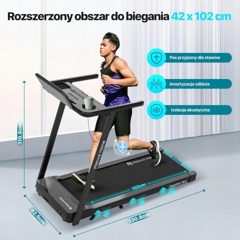 Bieżnia elektryczna Mobvoi T4226 do 120 kg Incline 3 in 1 Powystawowa