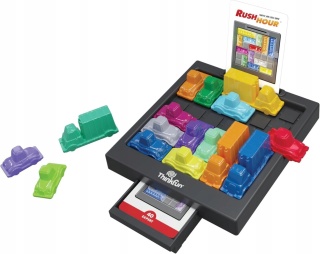 Gra planszowa Ravensburger ThinkFun Rush Hour 40 wyzwań J.francuski PO ZWROCIE