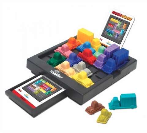 Gra planszowa Ravensburger ThinkFun Rush Hour 40 wyzwań J.francuski PO ZWROCIE
