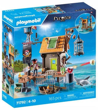 Klocki Playmobil 71792 Piracki port z więzieniem Pirates POWYSTAWOWY
