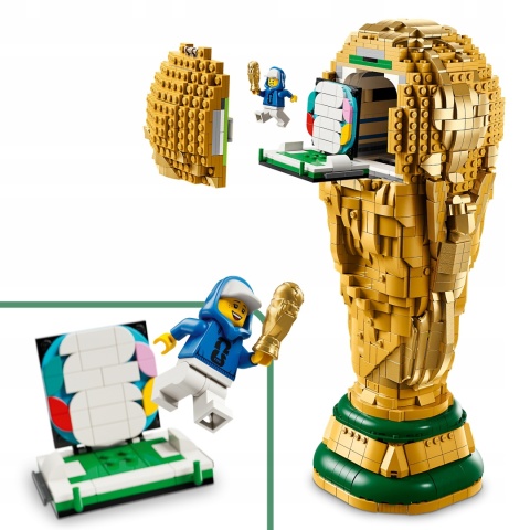 LEGO Edycja 43020 Oficjalny Puchar Mistrzostw Świata w Piłce Nożnej PO ZWROCIE