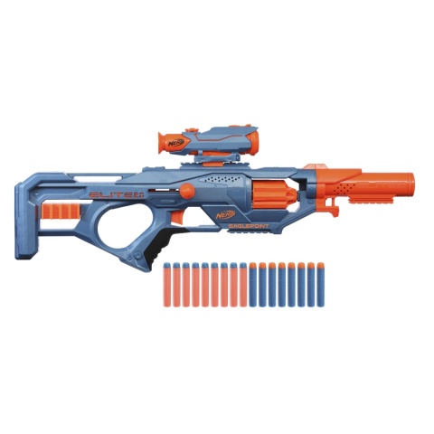 Pistolet NERF Eaglepoint z obrotowym magazynkiem na 8 strzałek POWYSTAWOWY