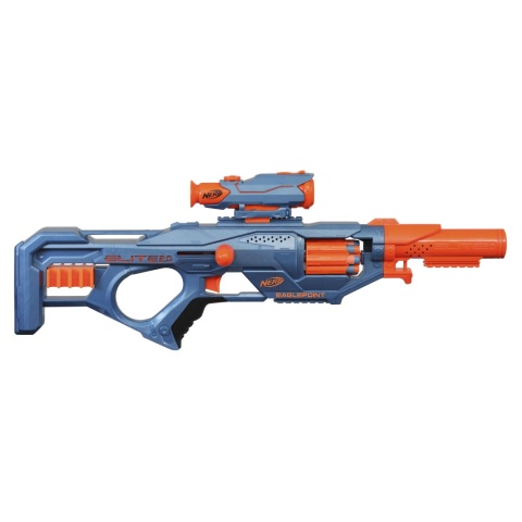 Pistolet NERF Eaglepoint z obrotowym magazynkiem na 8 strzałek POWYSTAWOWY