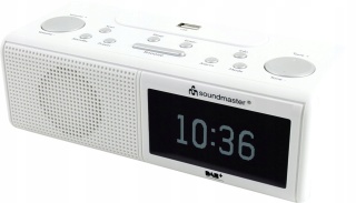Radio sieciowo-bateryjne DAB+, FM Soundmaster UR8350WE