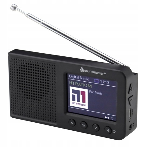 Radio sieciowo-bateryjne FM Soundmaster DAB175SW