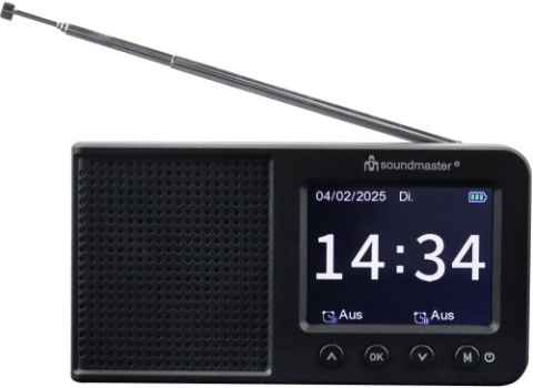 Radio sieciowo-bateryjne FM Soundmaster DAB175SW