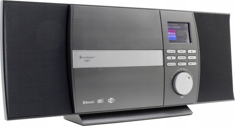 WIEŻA HiFi BLUETOOTH DAB+ FM CD MP3 RADIO INTERNETOWE SOUNDMASTER ICD1010