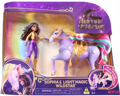 Zestaw figurek SPIN MASTER Unicorn Academy Sophia i Jednorożec 6067325 NOWY